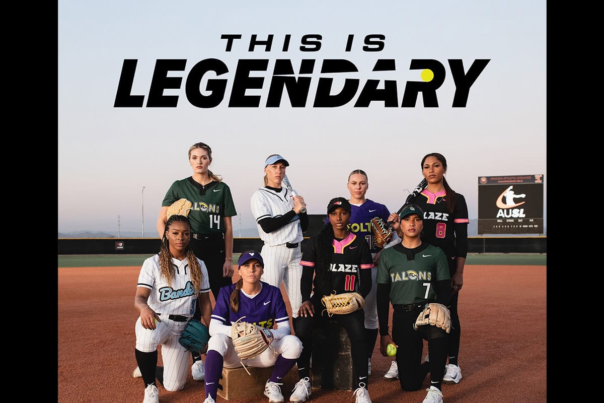 AUSL Taps Dame Creative  for Pro Softball Campaign Launch