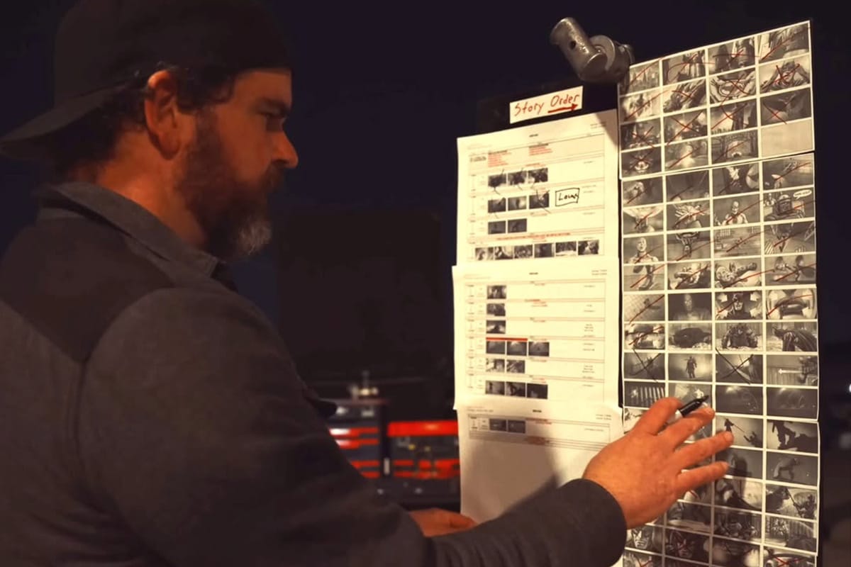 Famous Frames: Batman Arkham Storyboards by David Larks