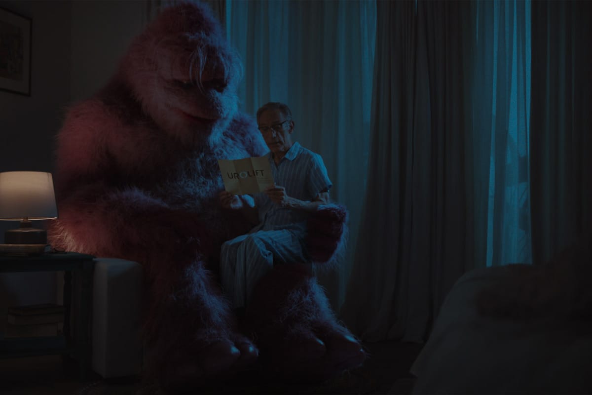 Carbon’s Liam Chapple & First Person Create Monstrous Campaign for UroLift