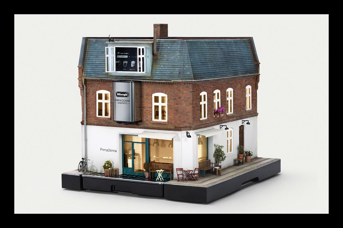 LOLA Madrid Turns De-Longhi Machines into Miniature Coffee Shops