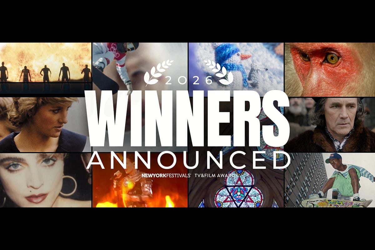 New York Festivals Storytellers Gala Announces 2026 TV & Film Awards Winners
