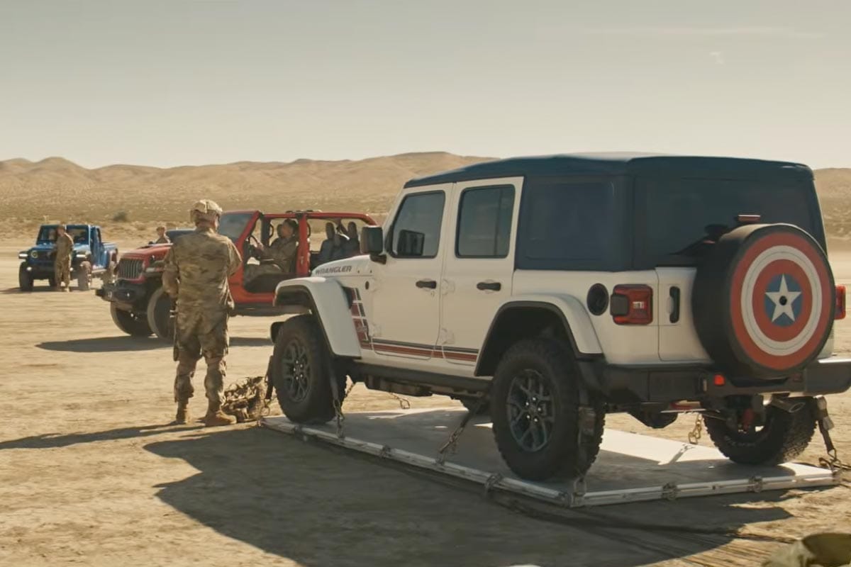 Jeep and Marvel Tap RSA Films to Salute Real Captains of America