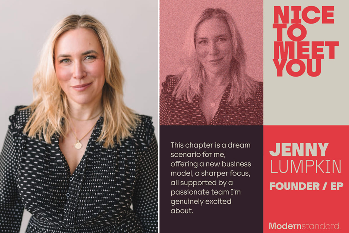 Production Veteran Jenny Lumpkin Launches Modern Standard