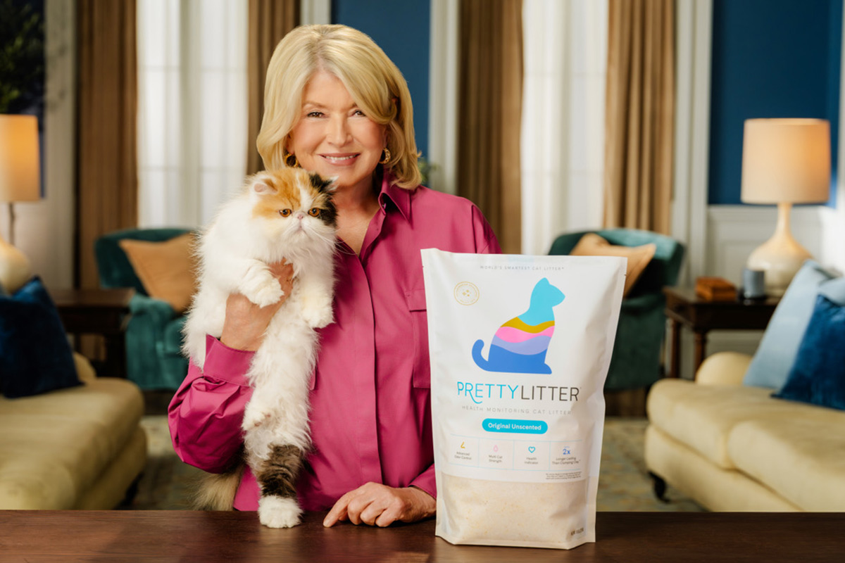 Raindrop Makes Martha Stewart Speak Cat in Latest Ad Campaign for PrettyLitter