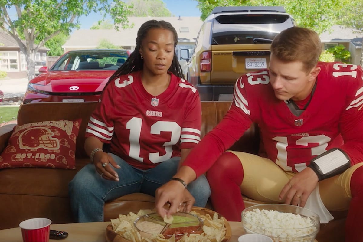 H/L Reunites 49ers' Brock Purdy & Toyota for "Weekend Plans"