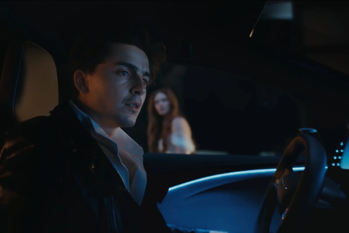 Timothée Chalamet and Lucid Debut “Driven” out of Giant Spoon