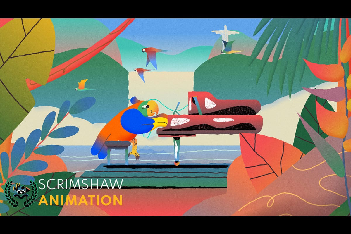 SCRIMSHAW Animation Bows 'Everybody Loves Salsa'