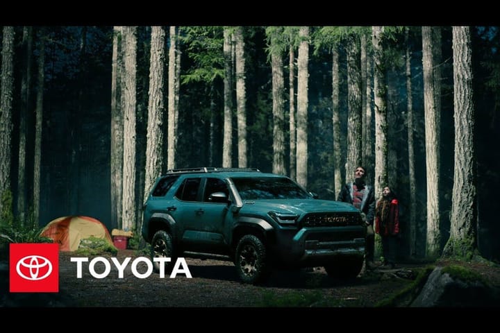 Toyota's All-New 2025 4Runner Campaign Ventures 'Into the Wild' via The Corner Shop