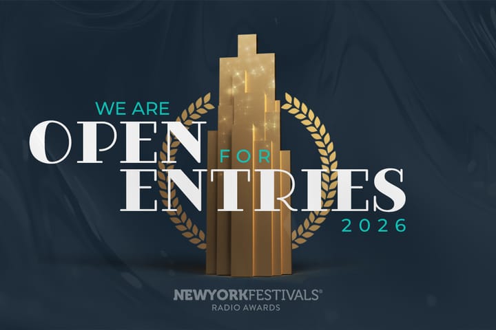 New York Festivals Opens 2026 Radio Awards for Global Entries