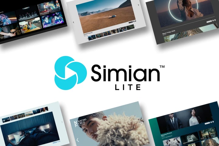 Simian Launches Simian Lite for Independent Production & Post-Production Talents