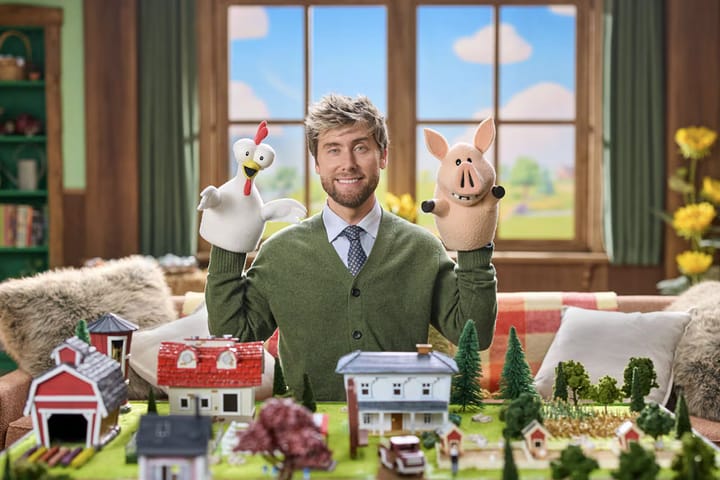 Good Behavior Makes Mischief with Lance Bass & Puppets for Hay Day