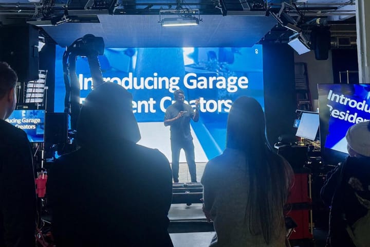The Garage Launches The Garage Creators Residency