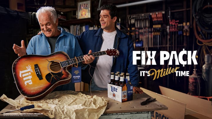Bustin’ a Groove with Dad: Miller Lite, Leo Chicago and The Unicorns Debut the Fix-Pack