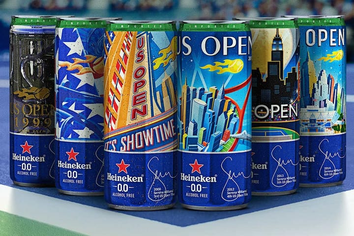 LePub NY and Heineken 0.0 Bring Serena Williams' Old US Open Tickets Back Into Play